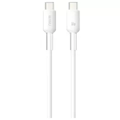 Кабель WIWU Wi-C063 Neolink Series USB-C to USB-C 60W 2m White