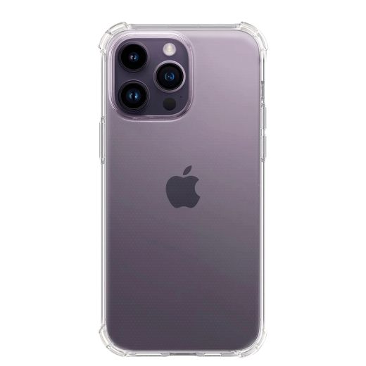 Прозрачный чехол с бортиками CasePro WXD Case Transparent для iPhone 14 Pro