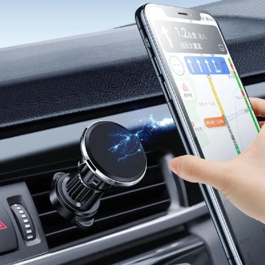 Автодержатель WIWU CH047 Zinc Alloy Car Mount Black