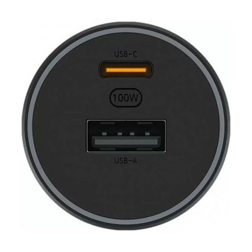Автомобільний зарядний пристрій Xiaomi 100W Car CN Black