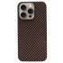 Карбоновый чехол CasePro Premium Carbon Case with MagSafe Yellow для iPhone 15 Pro
