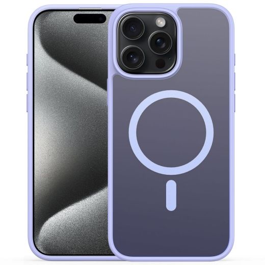 Чехол Alabay Cloud Matte Series Light Purple для iPhone 14 Pro