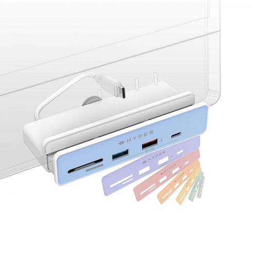 Адаптер Hyper HyperDrive USB-C 6-в-1 для iMac 24"