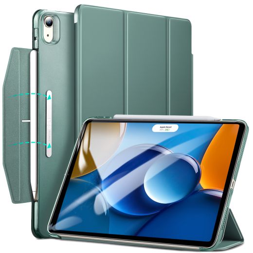Чехол ESR Ascend Trifold Case Forest Green для iPad Air 11" M3 | M2 (2025 | 2024)| Air 10.9" 4 | 5 M1 (2020 | 2022)
