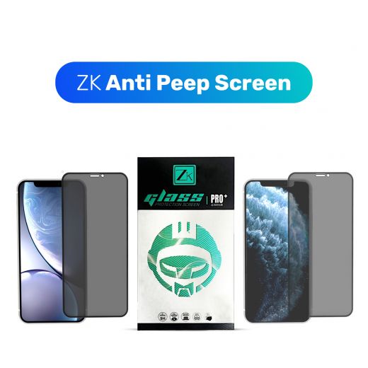 Защитное стекло ZK Privacy для iPhone 11/XR