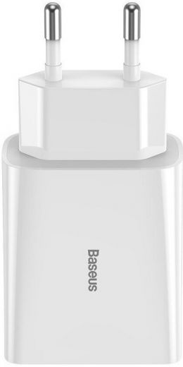 Зарядний пристрій Baseus Speed Mini PD Charger 18W (1 Type-C) White