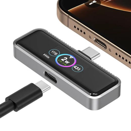 Дополнительный накопитель для iPhone ZIKE USB-C Magnetic Extended Storage 512 GB