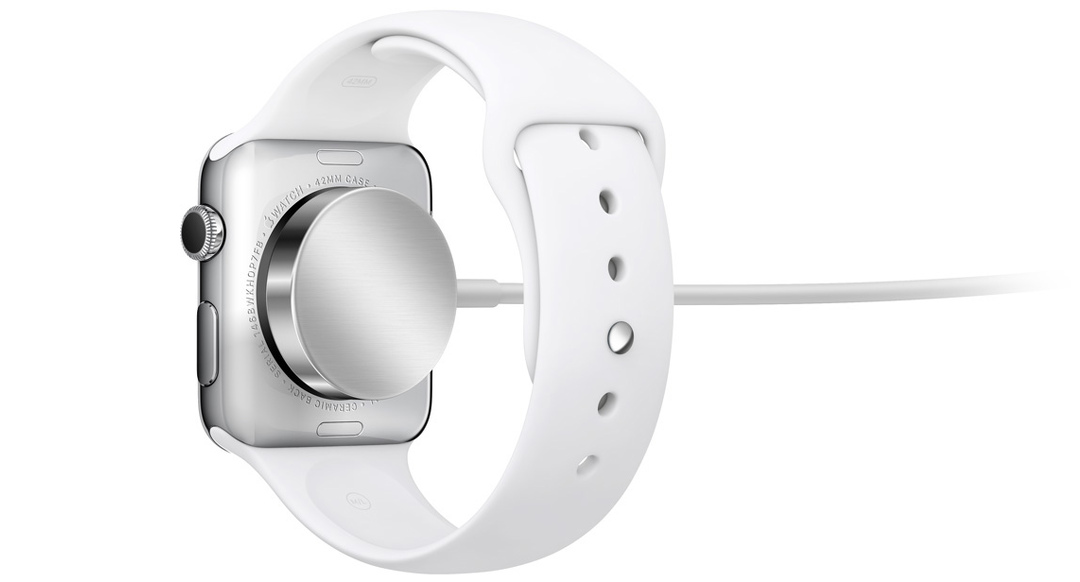 Кабель для зарядки Apple Watch Magnetic Charging Cable 1 метр белый