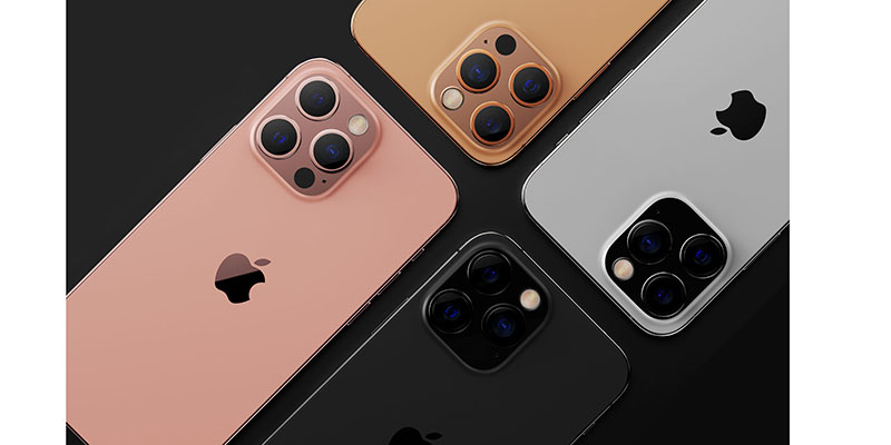 iPhone 13 Pro Max может быть в цветах Sunset Gold и Rose Gold