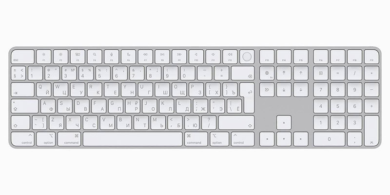 Magic Keyboard c Touch ID появилась в Apple Store