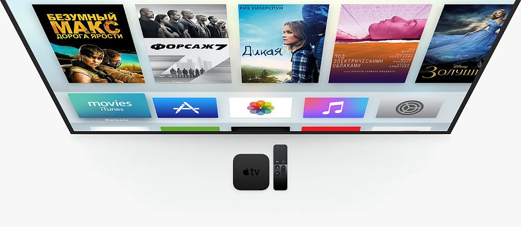 Телевизионная приставка Apple TV 4G 2015