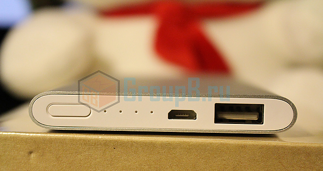 Портативное зарядное устройство Xiaomi Mi Power Bank 5000mAh